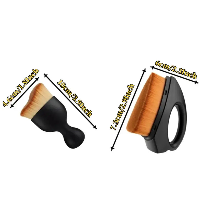 Car Detailing Brush Set (4–5PCS) by Habicare