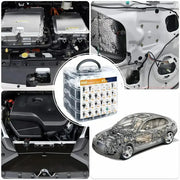 Car Fastener Clip Kit – Plastic Rivets & Retainer Pins (different types available) by Habicare