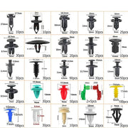 Car Fastener Clip Kit – Plastic Rivets & Retainer Pins (different types available) by Habicare