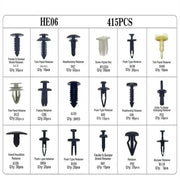 Car Fastener Clip Kit – Plastic Rivets & Retainer Pins (different types available) by Habicare