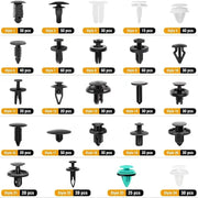 Car Fastener Clip Kit – Plastic Rivets & Retainer Pins (different types available) by Habicare