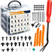 Car Fastener Clip Kit – Plastic Rivets & Retainer Pins (different types available) by Habicare