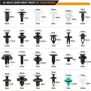 Car Fastener Clip Kit – Plastic Rivets & Retainer Pins (different types available) by Habicare
