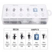 Car Fastener Clip Kit – Plastic Rivets & Retainer Pins (different types available) by Habicare