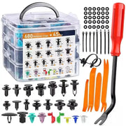 Car Fastener Clip Kit – Plastic Rivets & Retainer Pins (different types available) by Habicare