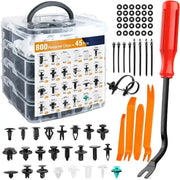 Car Fastener Clip Kit – Plastic Rivets & Retainer Pins (different types available) by Habicare