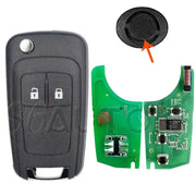 Habicare Smart Remote Car Key 315/433MHz for Opel & Vauxhall Astra H, Corsa D, Meriva B & Vectra C Smart Remote Car Key 315/433MHz for Opel & Vauxhall Astra H, Corsa D, Meriva B & Vectra C