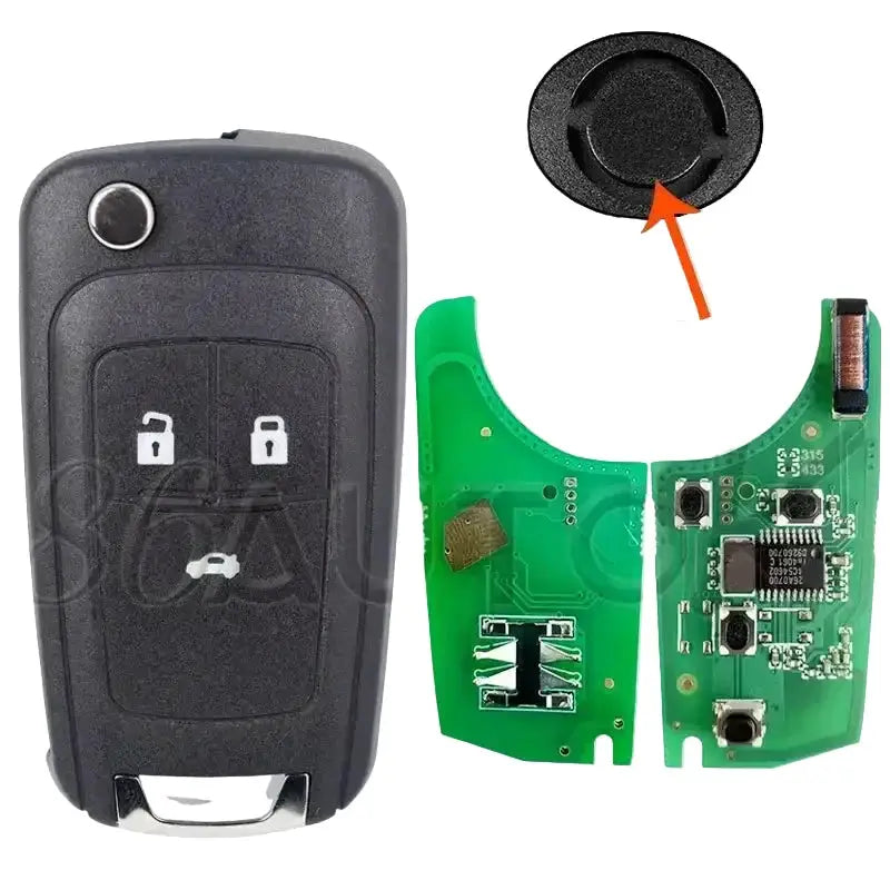 Habicare Smart Remote Car Key 315/433MHz for Opel & Vauxhall Astra H, Corsa D, Meriva B & Vectra C Smart Remote Car Key 315/433MHz for Opel & Vauxhall Astra H, Corsa D, Meriva B & Vectra C