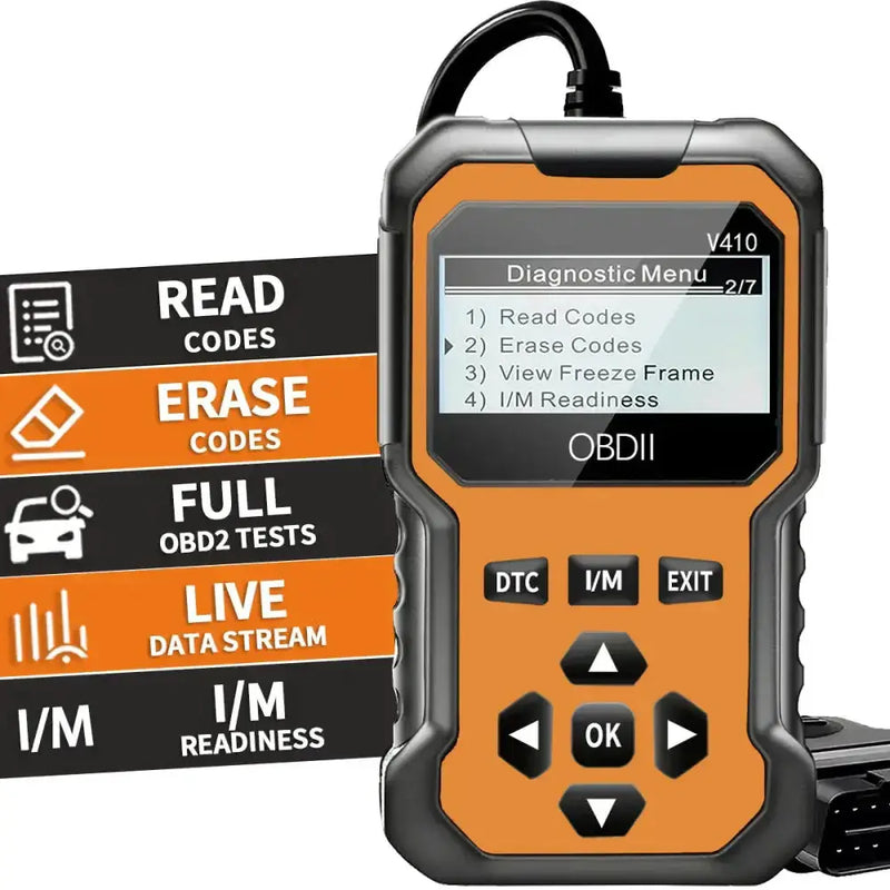 OBD2 Engine Fault Code Reader & Diagnostic Scanner for Cars by Habicare