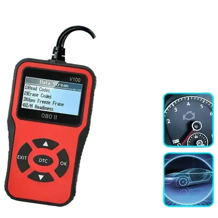 OBD2 Scanner, Voltage & Engine Fault Code Reader by Habicare