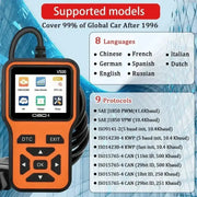OBD2 Scanner, Voltage & Engine Fault Code Reader by Habicare