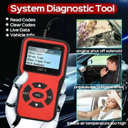 OBD2 Scanner, Voltage & Engine Fault Code Reader by Habicare