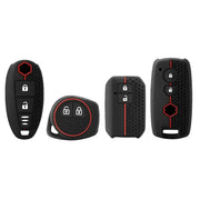 Habicare Remote Key Cover Case for Suzuki Grand Vitara, SX4, S-Cross, XL-7, Swift & Wagon R Remote Key Cover Case for Suzuki Grand Vitara, SX4, S-Cross, XL-7, Swift & Wagon R