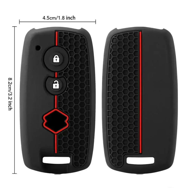 Habicare Remote Key Cover Case for Suzuki Grand Vitara, SX4, S-Cross, XL-7, Swift & Wagon R Remote Key Cover Case for Suzuki Grand Vitara, SX4, S-Cross, XL-7, Swift & Wagon R