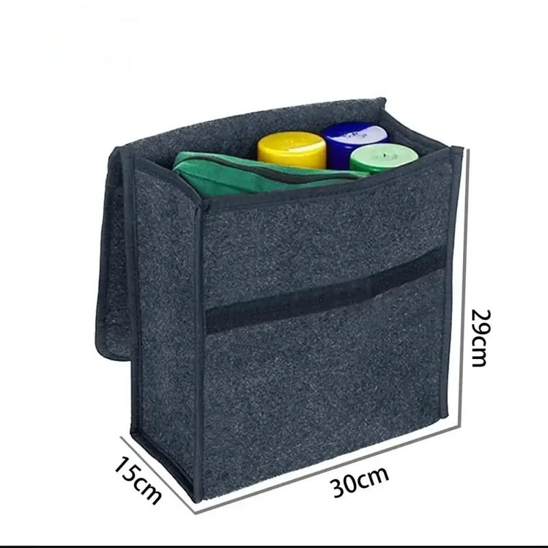 Car Storage Box – Large-Capacity, Portable, Non-Slip Organizer (2 sizes available) by Habicare