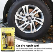 Car Tyre Repair Kit with Durable Strips & Super Glue by Habicare