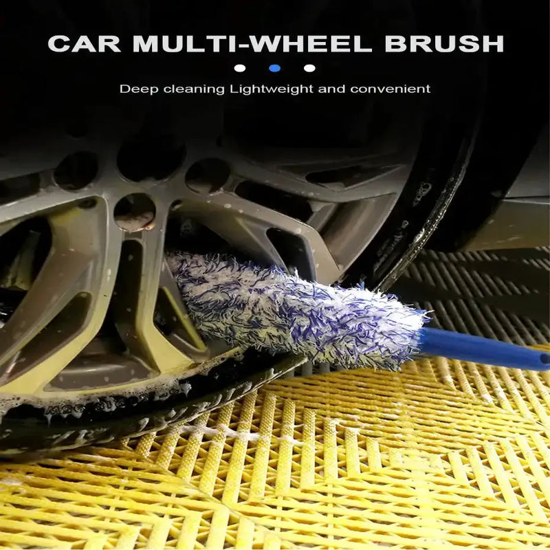 Car Wheel Cleaning Brush (2 colours available) by Habicare