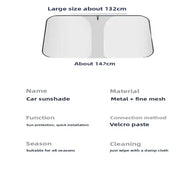 Car Window Sunshade Cover – Folding by Habicare