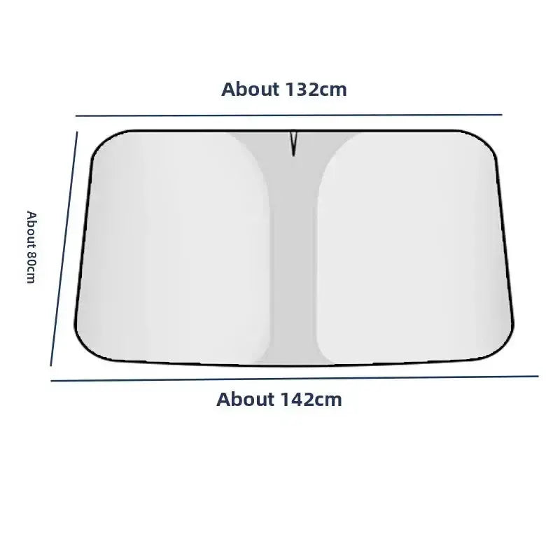 Car Window Sunshade Cover – Folding by Habicare