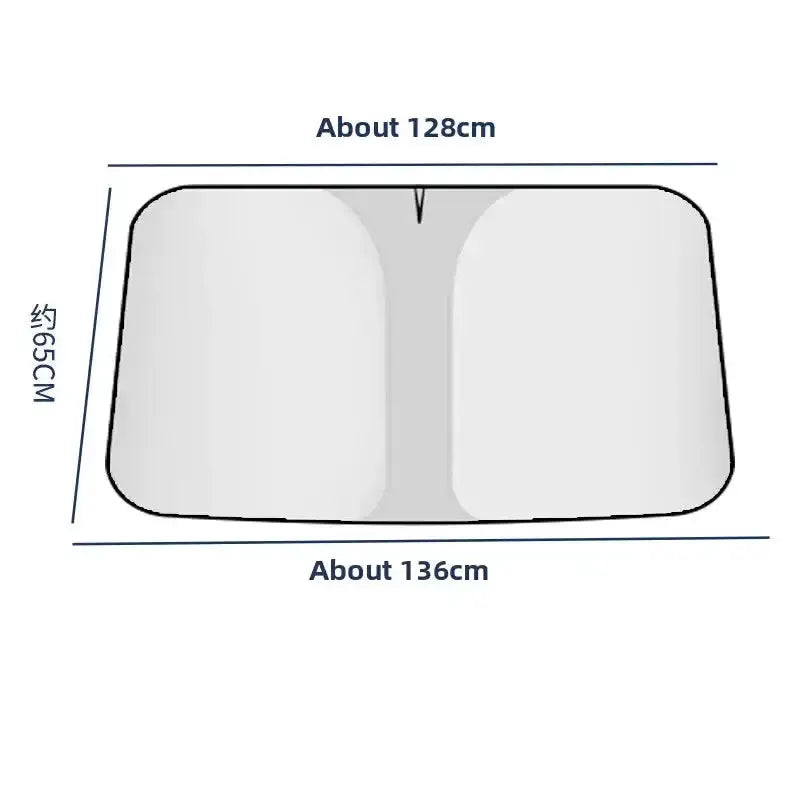 Car Window Sunshade Cover – Folding by Habicare