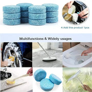 Car Windscreen Cleaner - Effervescent Tablets (available in different quantities) by Habicare