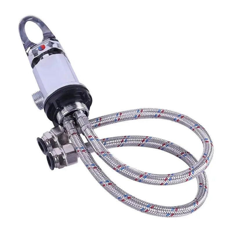 Caravan Chrome Shower Mixer – 12mm Push Fit by Habicare