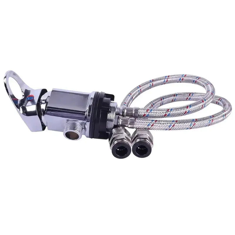 Caravan Chrome Shower Mixer – 12mm Push Fit by Habicare