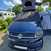 Caravan Motorhome Bonnet & Tailgate Protector Cover (Black & Gray) by Habicare