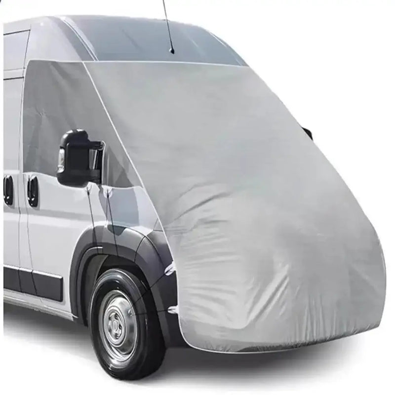 Caravan Motorhome Bonnet & Tailgate Protector Cover (Black & Gray) by Habicare