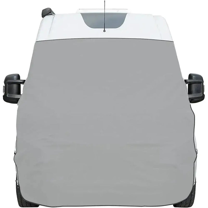Caravan Motorhome Bonnet & Tailgate Protector Cover (Black & Gray) by Habicare