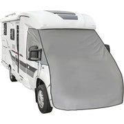 Caravan Motorhome Bonnet & Tailgate Protector Cover (Black & Gray) by Habicare