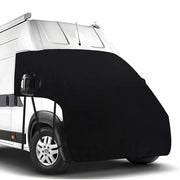 Caravan Motorhome Bonnet & Tailgate Protector Cover (Black & Gray) by Habicare
