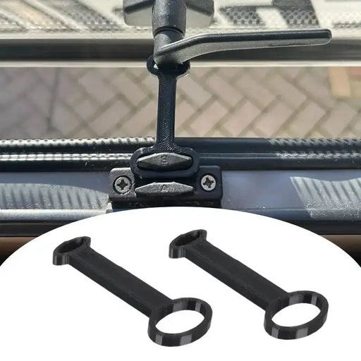 Caravan Window Ventilation Stays for PolyPlastic Windows (2PCS) by Habicare