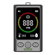 9eight5 HBC Carbon Monoxide Detector Indoor CO Detector With Temp Humidity Alarm
