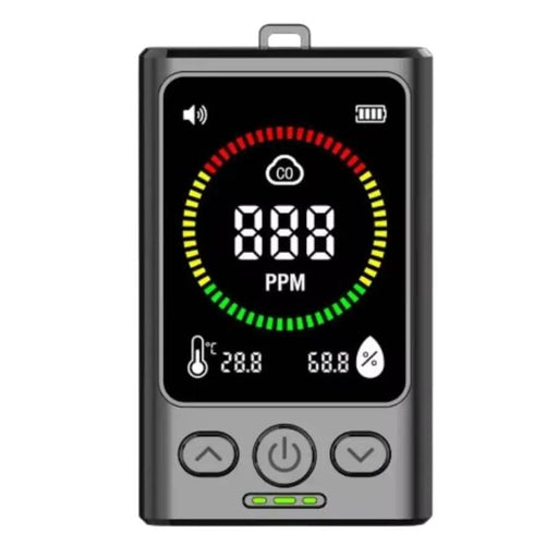 9eight5 HBC Carbon Monoxide Detector Indoor CO Detector With Temp Humidity Alarm
