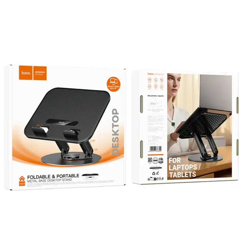 techplus Carbon Steel Foldable Laptop Stand (HD14) Carbon Steel Foldable Laptop Stand (HD14)