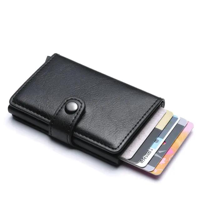 g8buynz RFID Clip Wallet In Premium PU Leather Ultra Slim Card Case RFID Clip Wallet Leather Ultra Slim Card Case