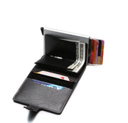 g8buynz RFID Clip Wallet In Premium PU Leather Ultra Slim Card Case RFID Clip Wallet Leather Ultra Slim Card Case