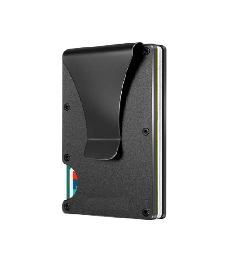 g8buynz g8buynz Slim RFID Card Holder for Men Money Clip Aluminum Metal Wallet Front Pock Case Slim RFID Card Holder for Men Money Clip Aluminum Metal Wallet Front Pock Case