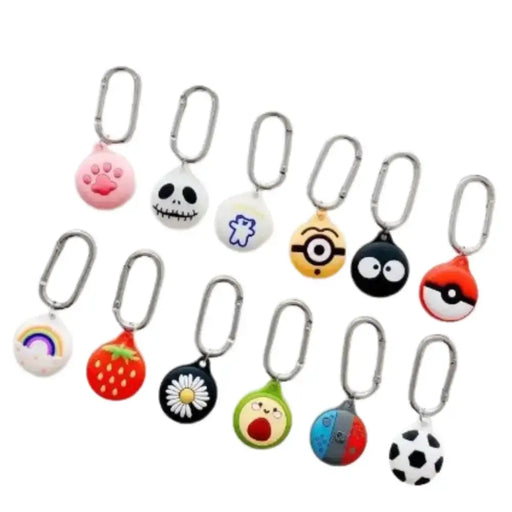 Cartoon Silicone Case for Air Tag – Keychain Holder by Habicare
