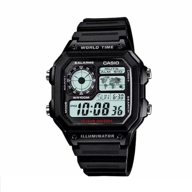 Casio World Time AE1200WH-1AV by That Watch Shop