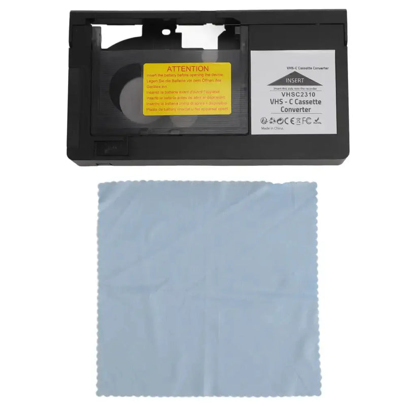 Habicare S-VHS-C to VHS Cassette Adapter for Camcorder Tapes S-VHS-C to VHS Cassette Adapter for Camcorder Tapes