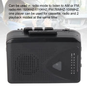 Habicare Portable Cassette Tape Player with AM/FM Radio Portable Cassette Tape Player with AM/FM Radio