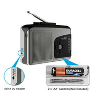 Cassette Walkman with MP3 & Radio by Habicare