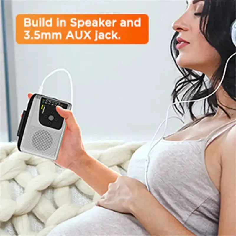 Cassette Walkman with MP3 & Radio by Habicare