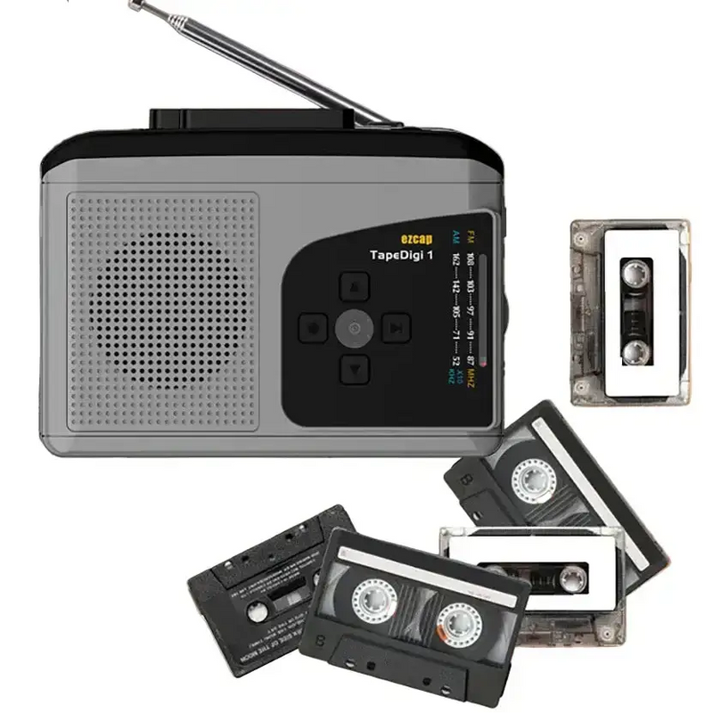 Cassette Walkman with MP3 & Radio by Habicare