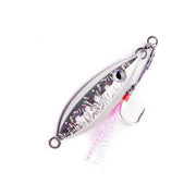 Baby Boss 20g jig lure with holographic colors, designed for snapper and various fish species.