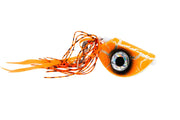Catch Beady Eye Kabura 60g 80g 100g 120g 150g with Glow and UV in vibrant orange color with large holographic eye.