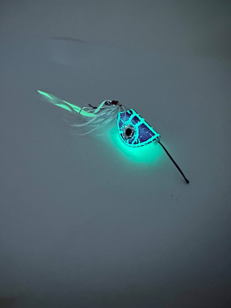 Catch Beady Eye Kabura 60g 80g 100g 120g 150g with Glow and UV showcasing glow-in-the-dark features and 3D holographic eyes.