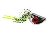Catch Beady Eye Kabura 60g 80g 100g 120g 150g with Glow and UV featuring red eye and green skirt.